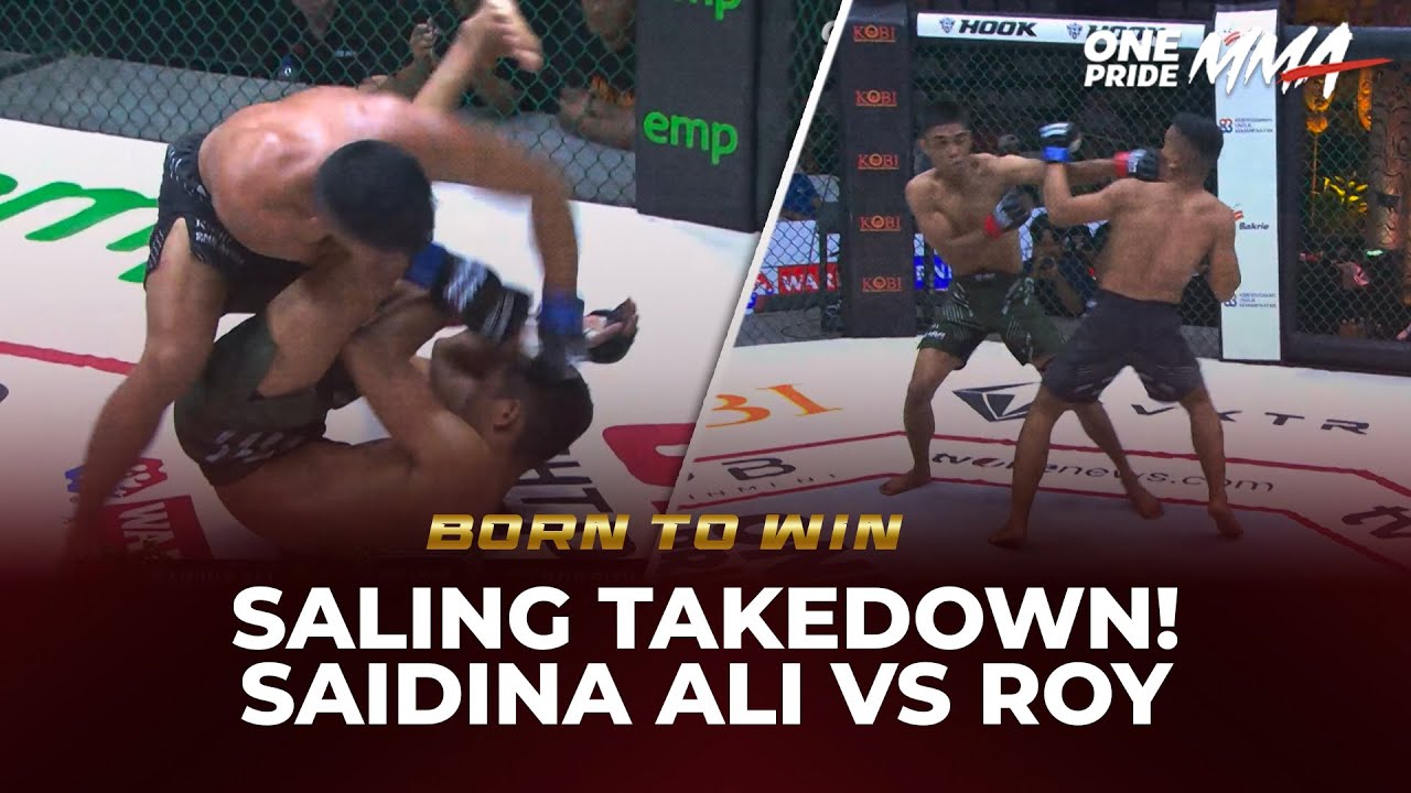 BABAK BELUR! Pertandingan Seru Saidina Ali vs Roy Sitinjak Berakhir Tap Out | One Pride MMA