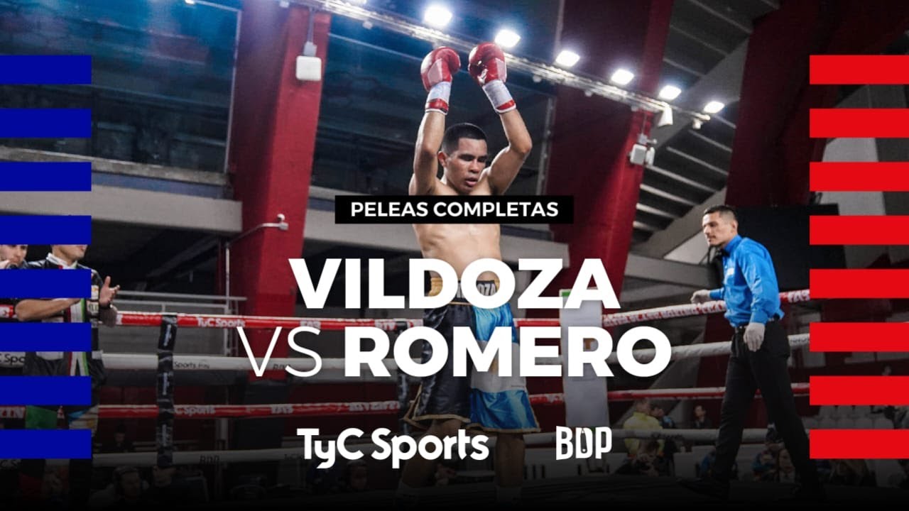 Nicolás Vildoza vs. Pablo Romero - Boxeo de Primera Promocional - TyCSports Play
