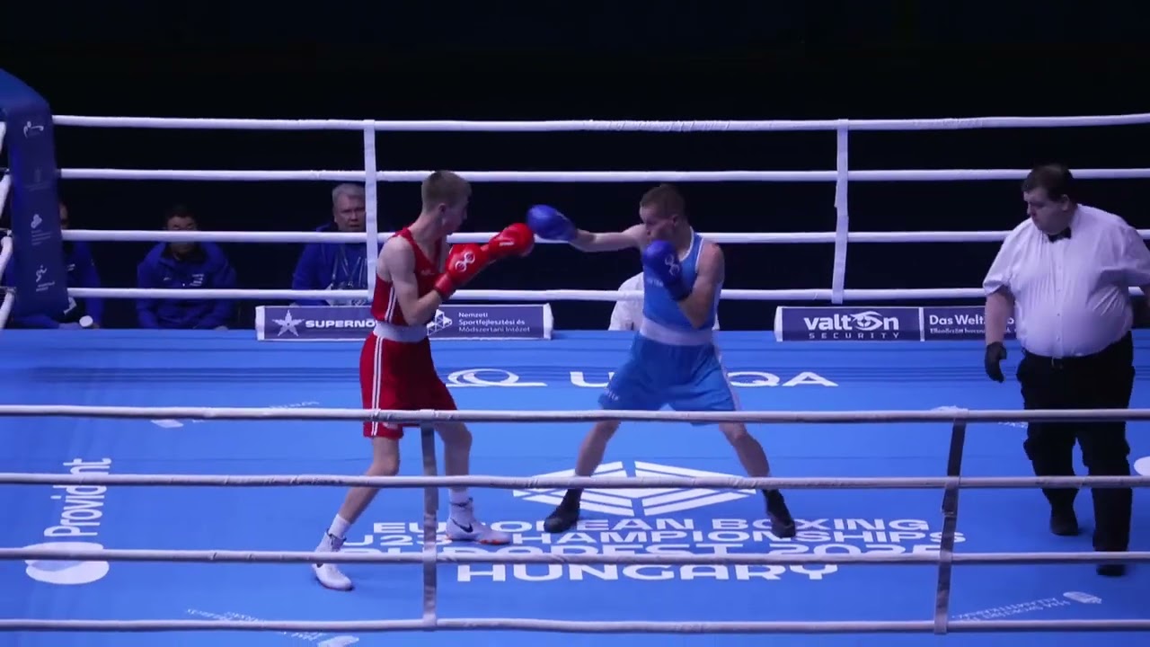 Konsta Junttila (FIN) vs. Matej Zebić (CRO) European U23 Championships 2025 (60kg)