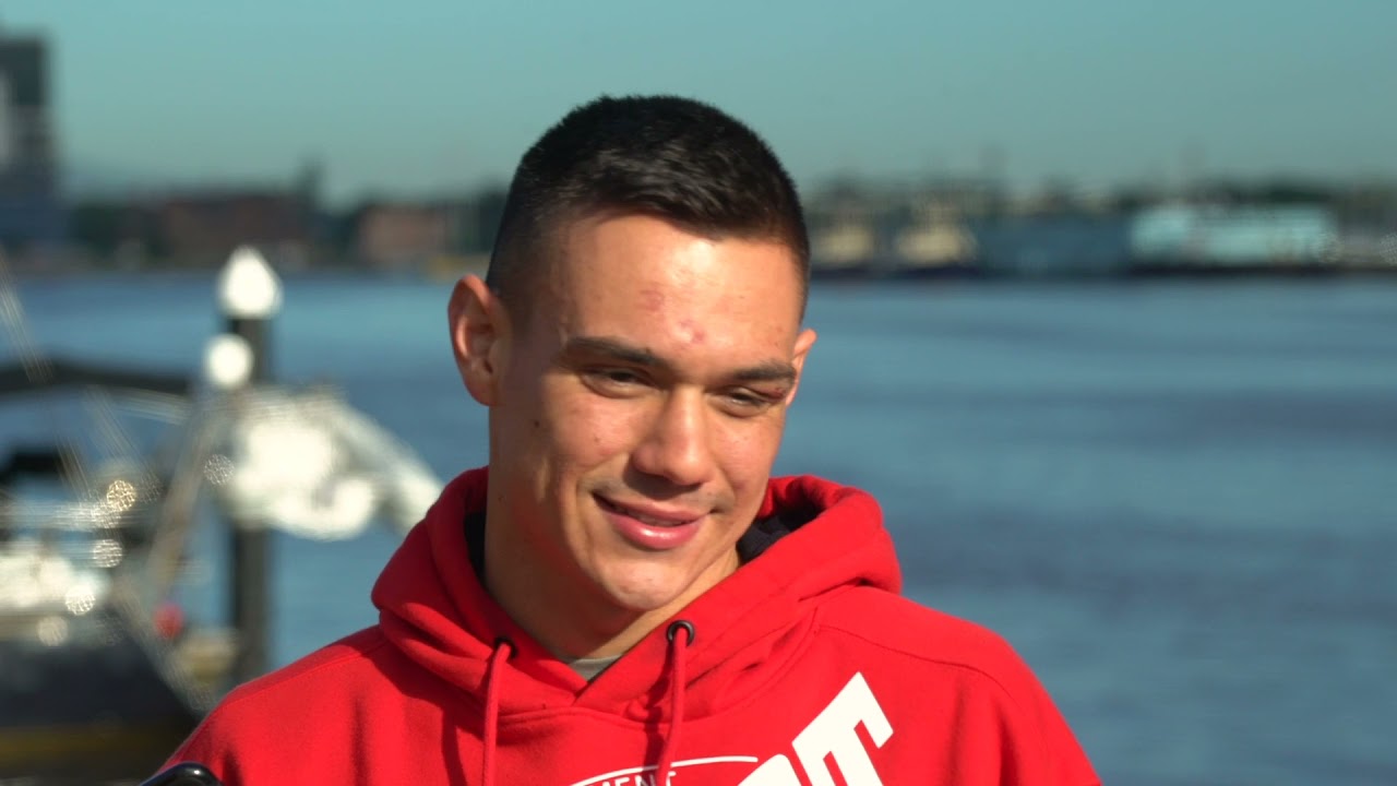 Tim Tszyu vs Dennis Hogan Post fight Interview
