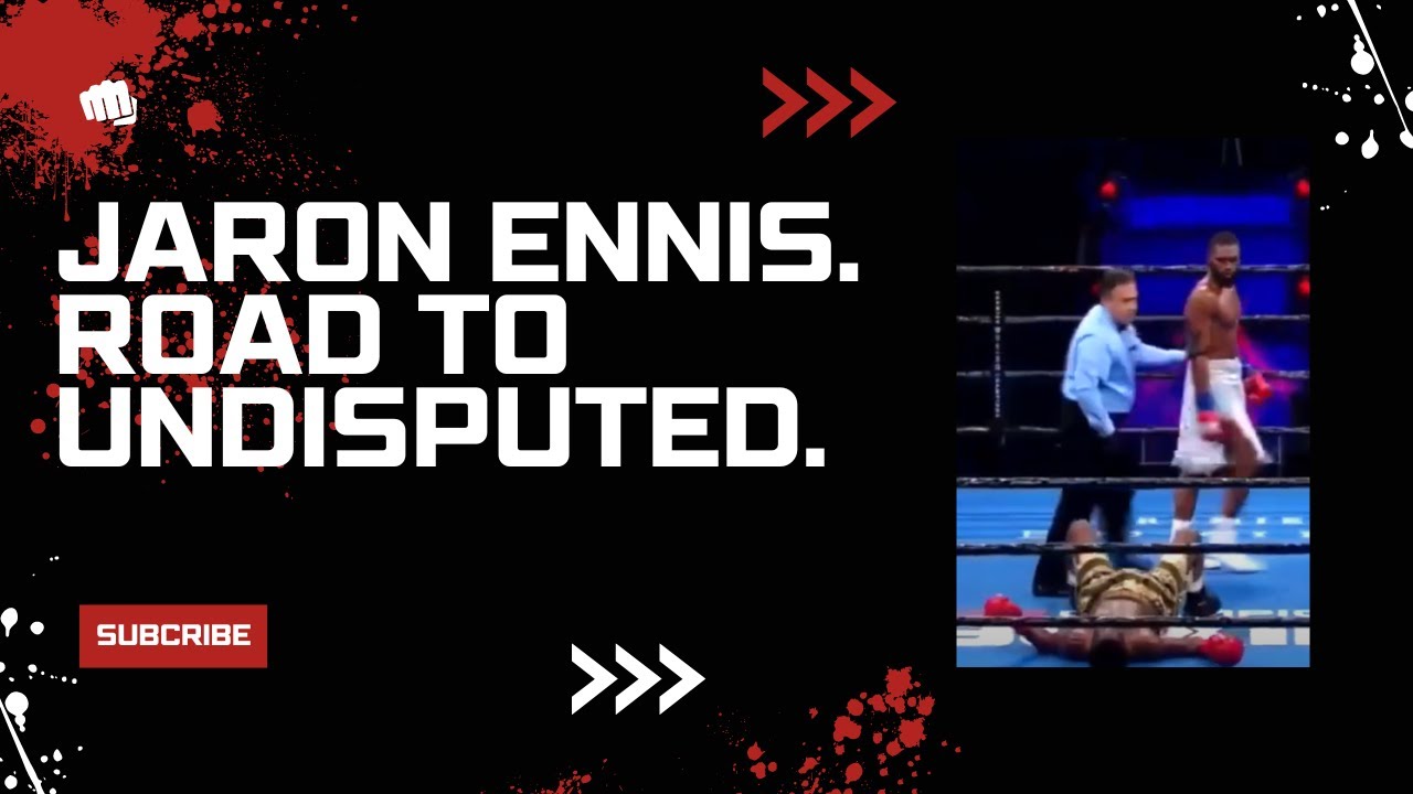 Jaron "Boots" Ennis: Road to Undisputed. #jaronennis