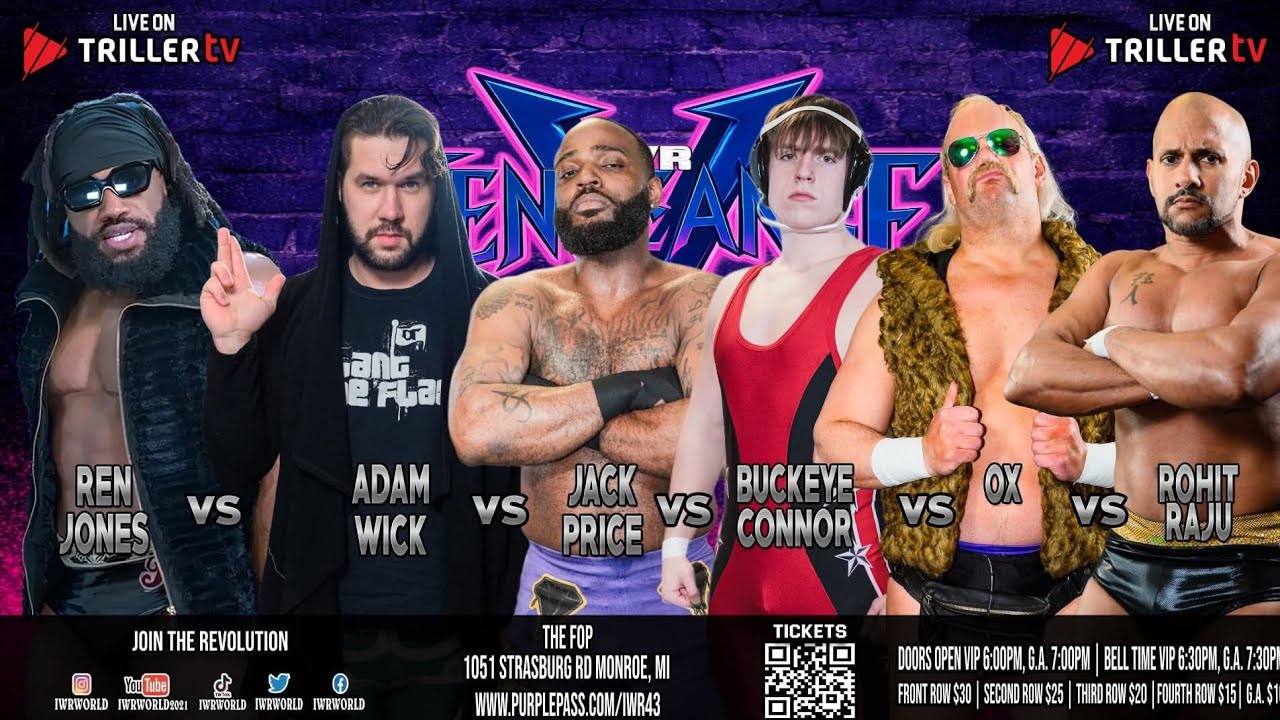 IWR: 6 Man gauntlet match contender's match 