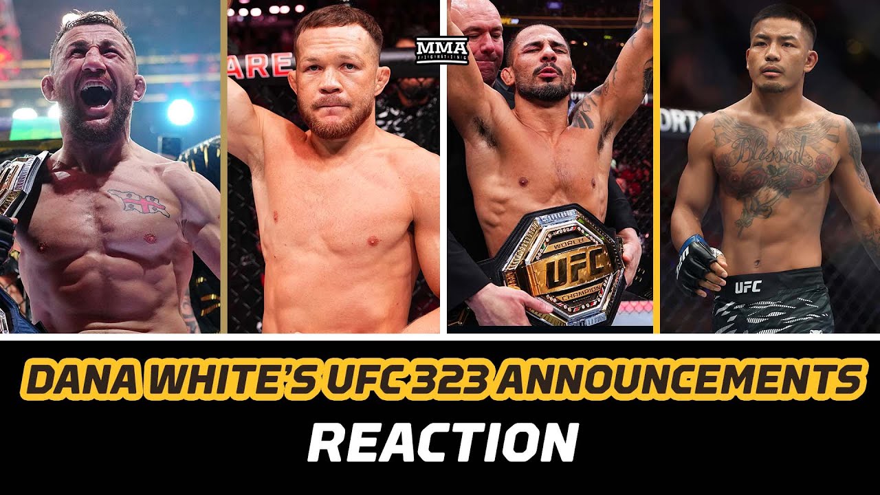 BREAKING: Dana White Announces Merab vs. Yan 2, Pantoja vs. Van For UFC 323 | MMA Fighting