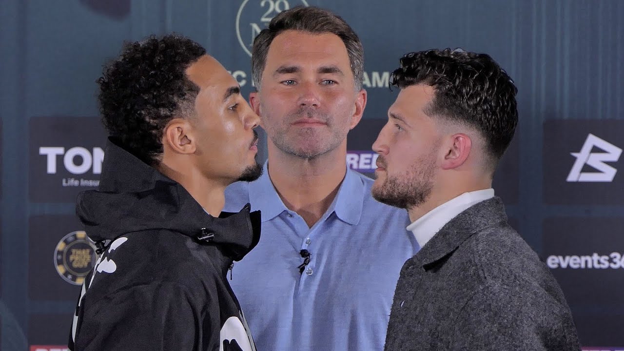FACE OFF | Ben Whittaker vs.  Benjamin Gavazi • FIGHTERS GO HEAD TO HEAD in London | DAZN Boxing