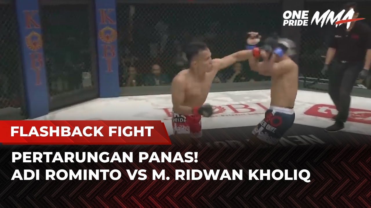 PERTANDINGAN SENGIT‼️Adi Rominto vs Ridwan Kholiq Saling Balas Serangan Brutal | Flashback Fight