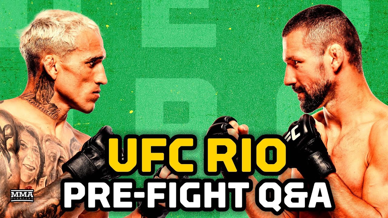 UFC Rio: Oliveira vs. Gamrot LIVE People's Pre-Fight Show | MMA Fighting