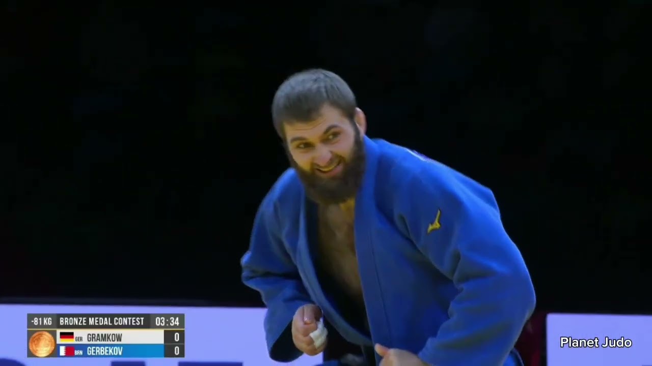 Tim GRAMKOW 🇩🇪 🆚️ Askerbii GERBEKOV 🇧🇭 | схватка за бронзу /-81кг | Большой Шлем Баку 2024