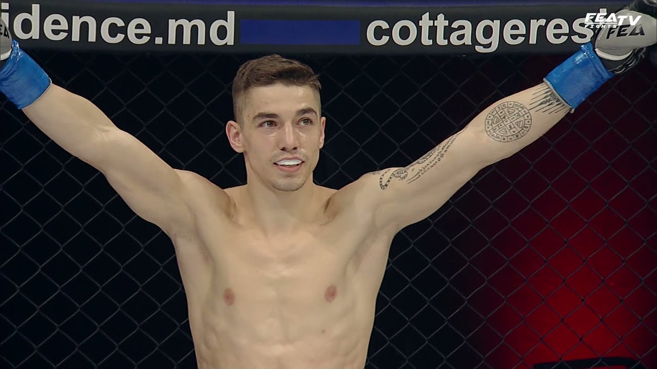 Valerii Abramenko vs Piotr Morari. Featherweight bout. FEA RESET 13.03.2021