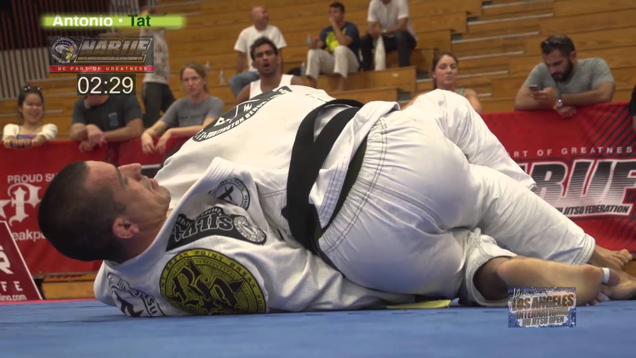 10th Annual North American Brazilian Jiu-Jitsu Tournament Antonio VS Tat