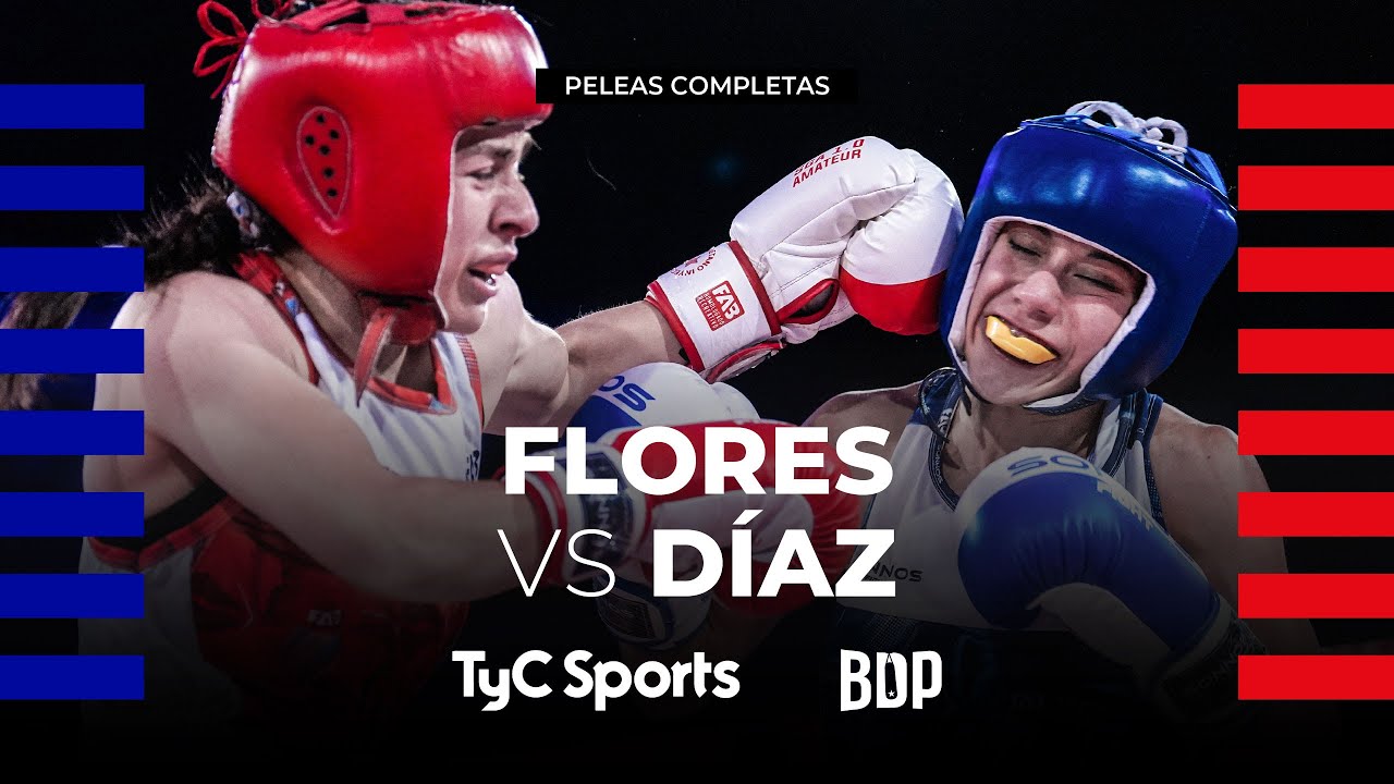 Rocío Flores vs. Estefani Díaz - Boxeo de Primera Promocional - TyC Sports
