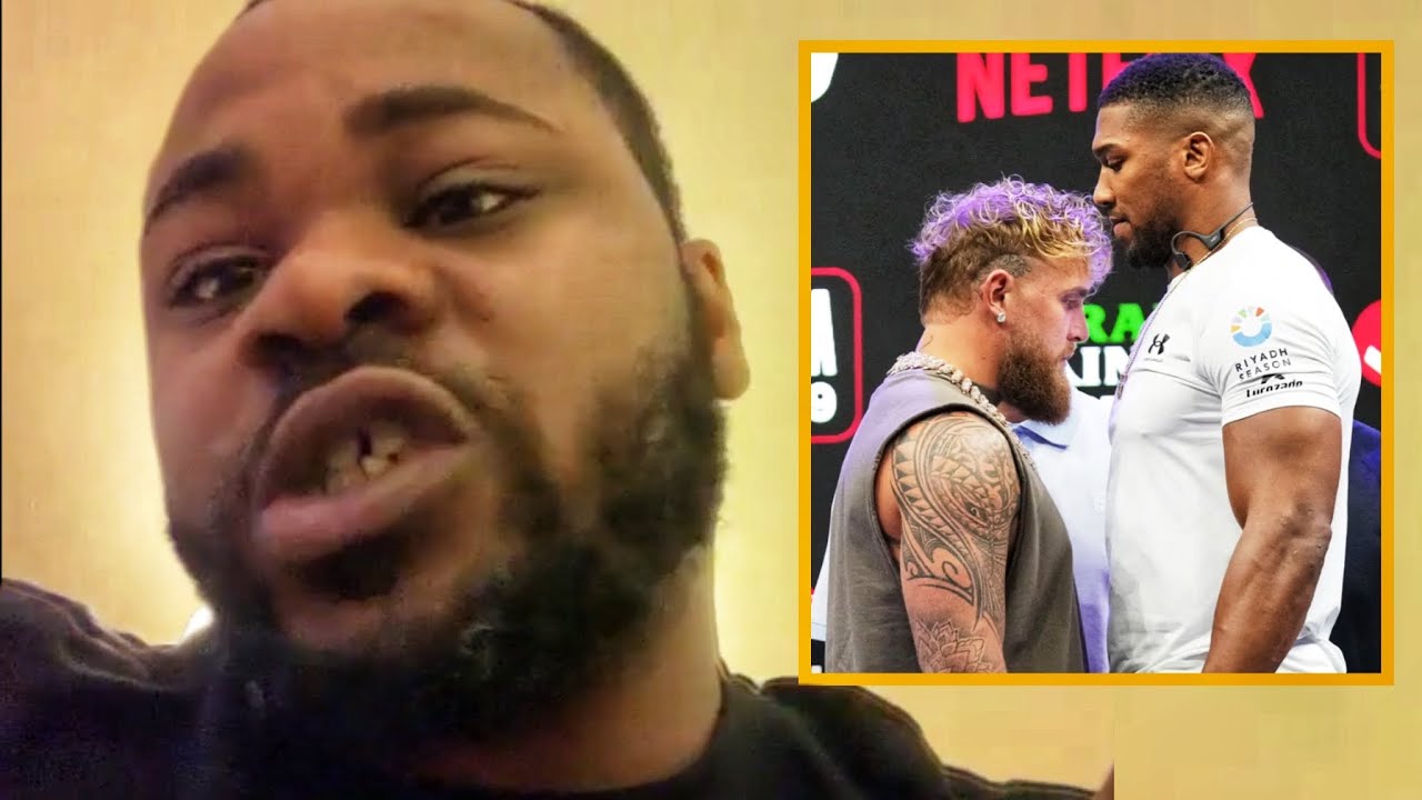 Anthony Joshua Former Opponent Jermaine Franklin PREDICTS Jake Paul Fight