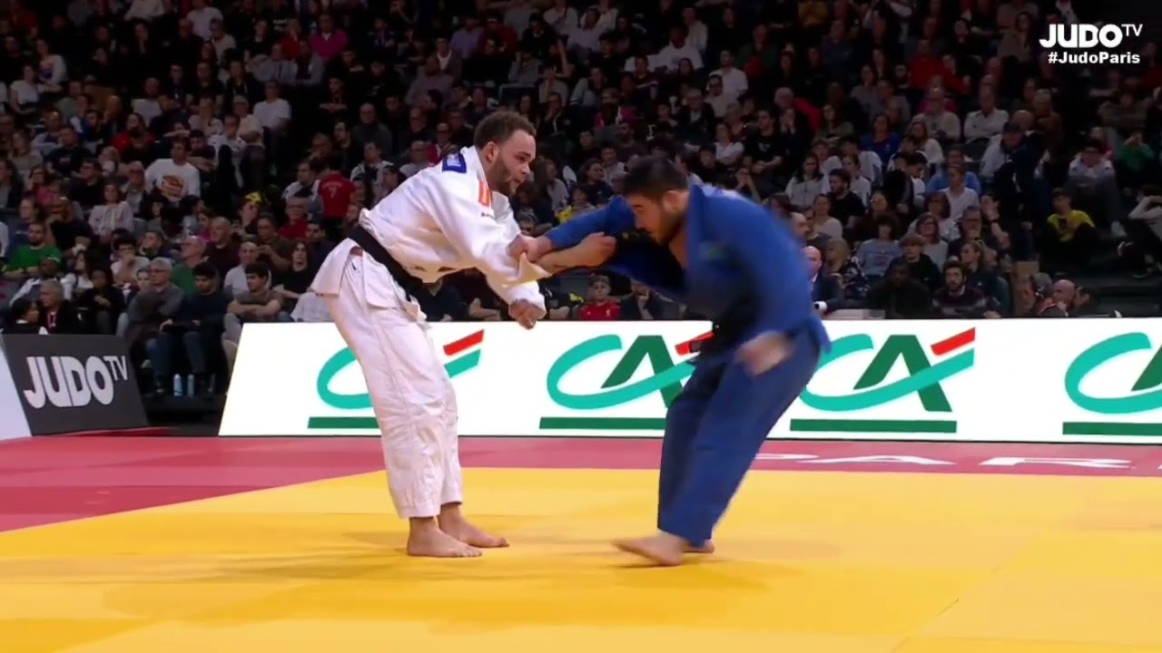 Simeon CATHARINA 🇳🇱 🆚️ Nurylkhan SHARKHAN 🇰🇿 | схватка за бронзу/-100кг | Большой Шлем Париж 2026