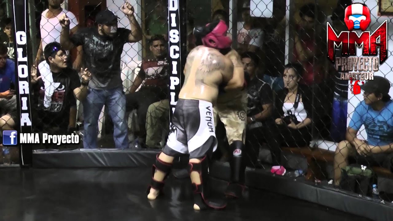 MMA PROYECTO AMATEUR 6 PELEA: JUNIOR MELGAR VS MIGUEL BARBOZA