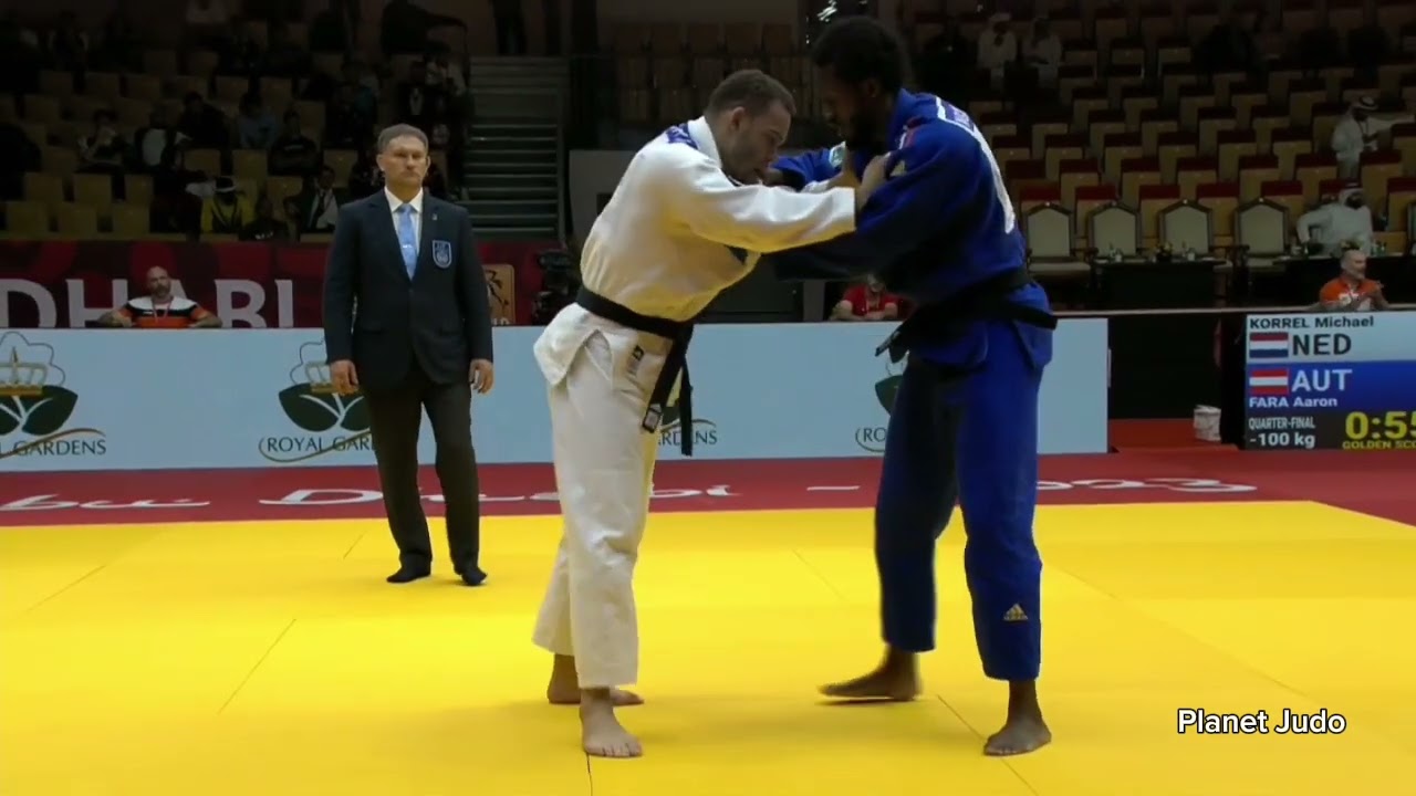 Simeon CATHARINA 🇳🇱 🆚️ Marc Francois NGAYAP 🇨🇵 | 3 раунд /-100кг | Большой Шлем Абу-Даби 2023