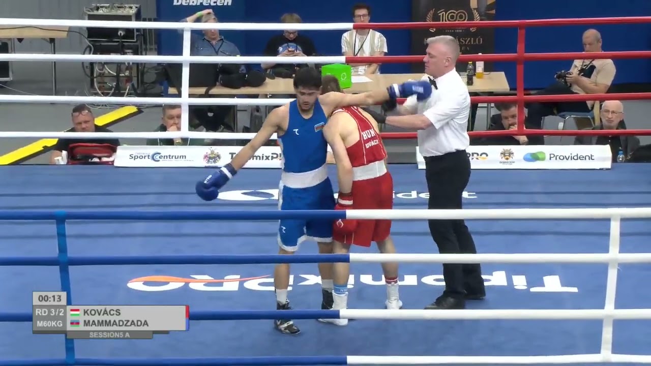 Amin Mammadzada (AZE) vs. Kruzitó Kovács (HUN) Bocskai István Memorial 2026 QF's (60kg)