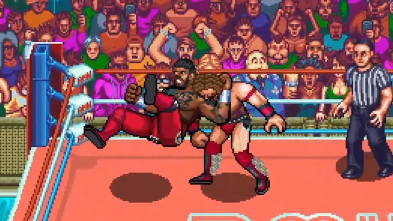 Chris Bey vs Warhorse. Beach Bash. RetroMania Wrestling