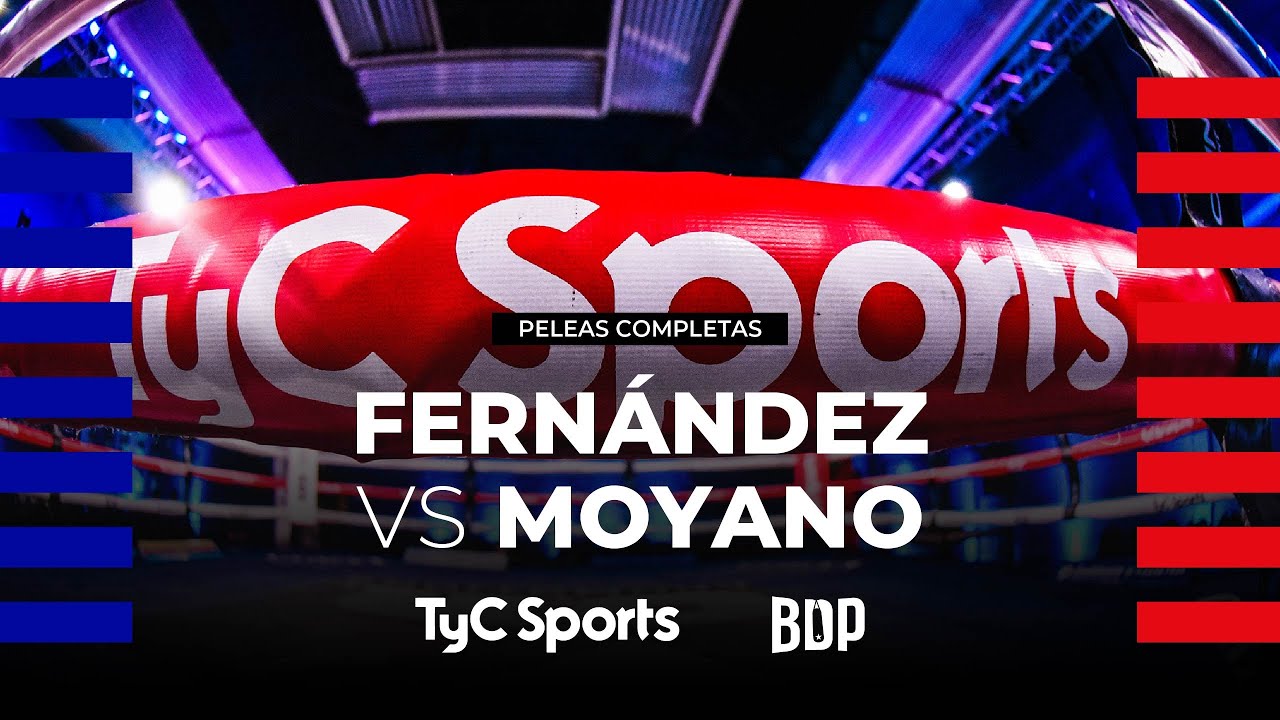 Gaspar Fernández vs. Carlos Moyano - Boxeo de Primera - TyC Sports