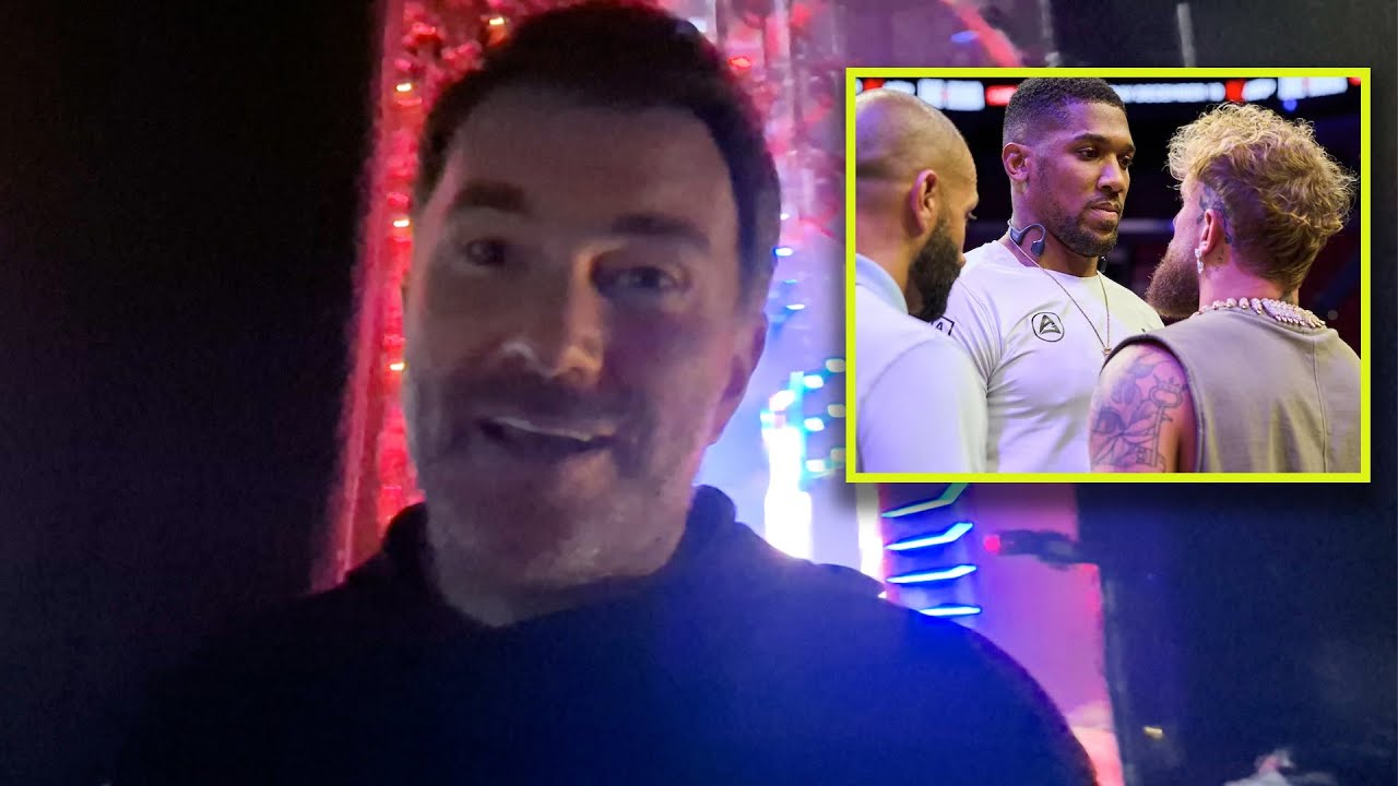 Eddie Hearn REACTS to Tyson Fury REMARK to Anthony Joshua