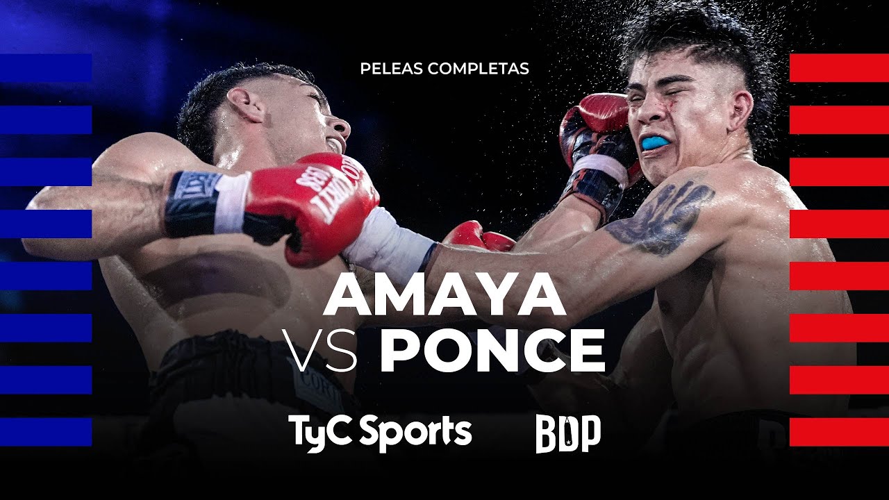 Luciano Amaya vs. Alan Ponce - Boxeo de Primera - TyC Sports