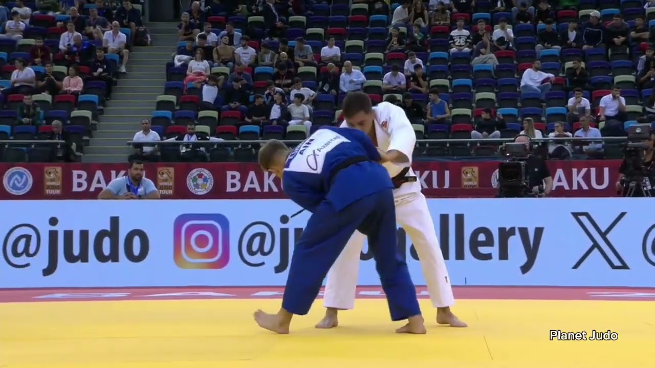 Denis VIERU (MDA) 🆚️ Kohrad SHOKA(AIN) | 2 раунд/-66кг | Большой Шлем Баку 2023