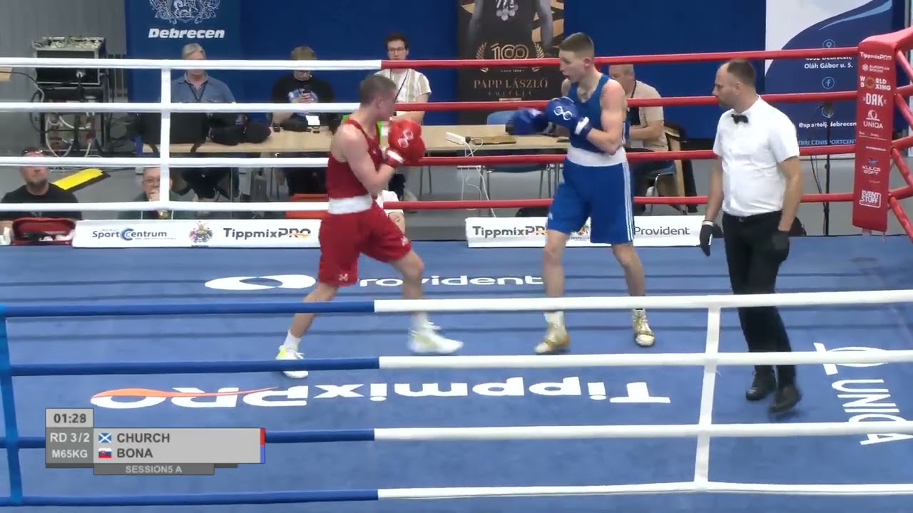 Leo Church (SCO) vs. Juraj Bóna (SVK) Bocskai István Memorial 2026 QF's (65kg)