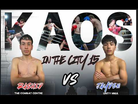 KAOS IN THE CITY 15 BOXING EVENT: JAYDEN HOANG vs RASHID KHAIRI