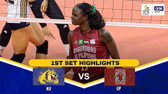 NU vs UP | SET 1 HIGHLIGHTS | UAAP SEASON 88 WOMEN’S VOLLEYBALL | MARCH 18, 2026