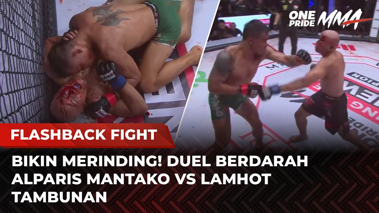 BANJIR DARAH‼️Pertarungan Paling Sadis Alparis Mantako vs Lamhot Tambunan | Flashback Full Fight