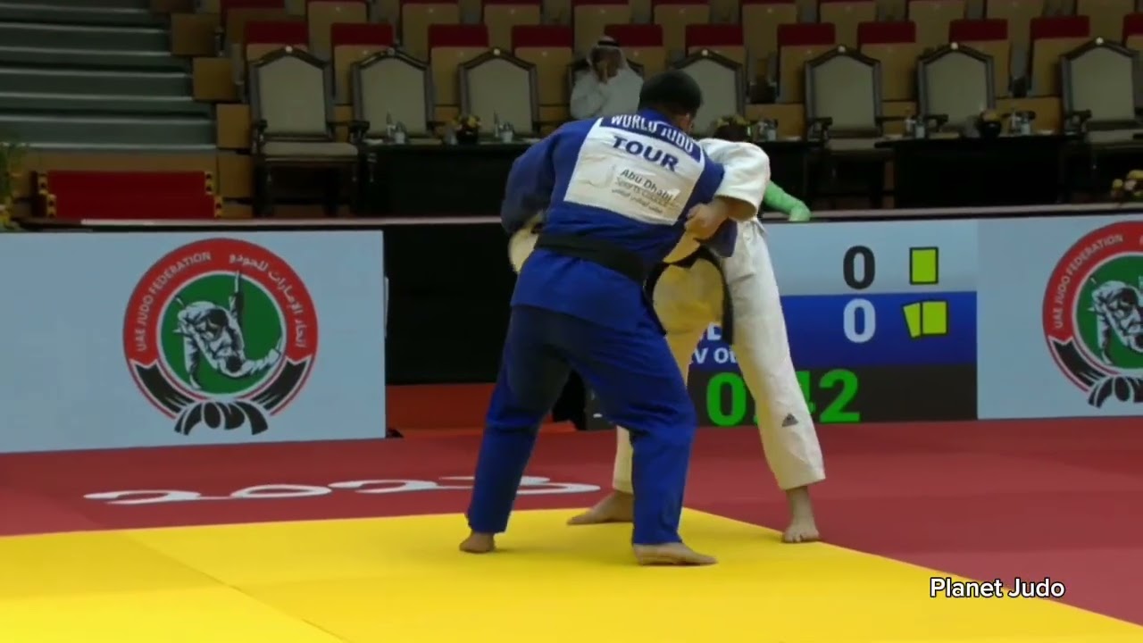 Simeon CATHARINA 🇳🇱 🆚️ Nacif ELIAS 🇱🇧 | 2 раунд /-100кг | Большой Шлем Абу-Даби 2023