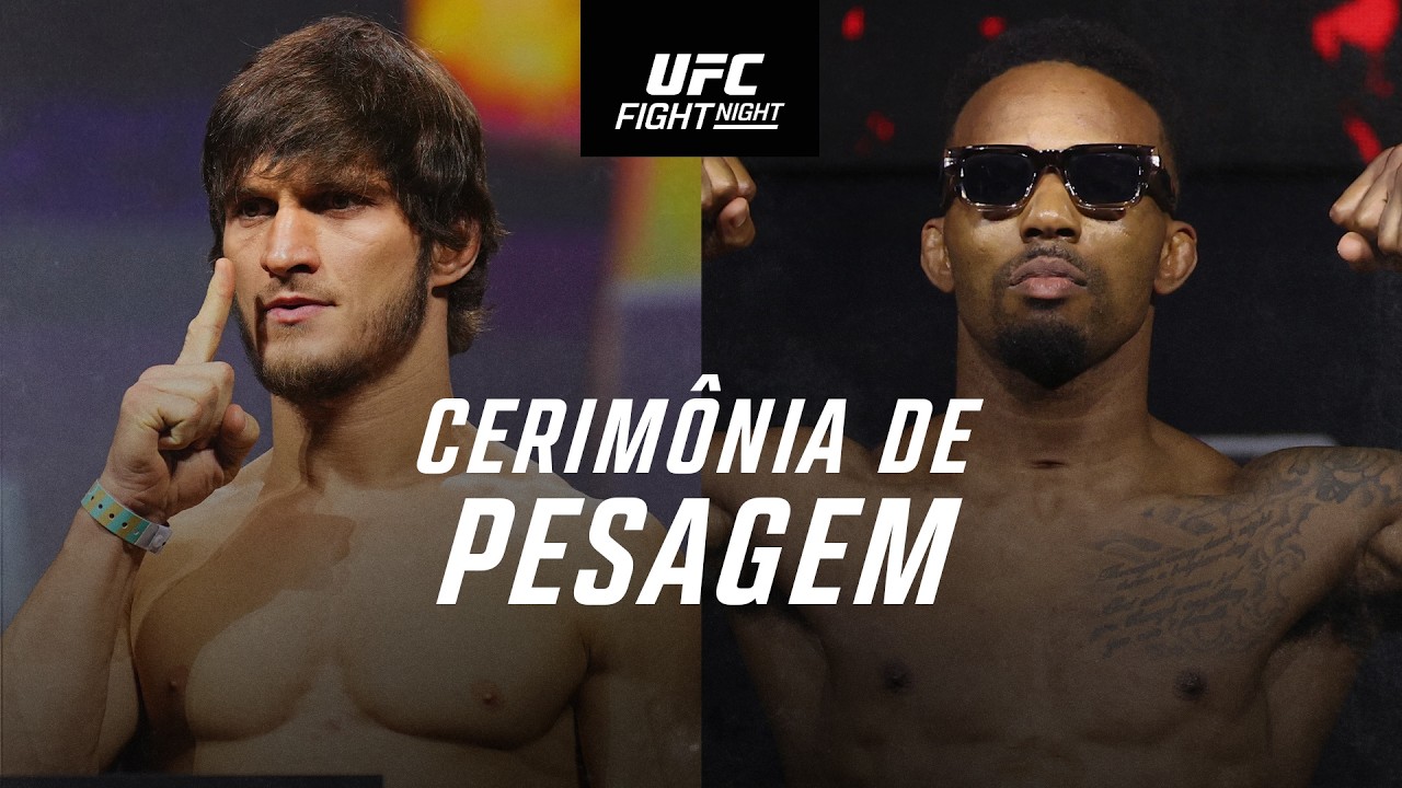 Cerimônia de Pesagem | UFC Londres: Evloev x Murphy