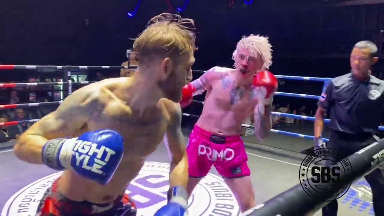 Braiden Rattachai Muay Thai 🇦🇺 (red) v Jamie Sinbi Muay Thai 🏴󠁧󠁢󠁥󠁮󠁧󠁿 (blue) by decision