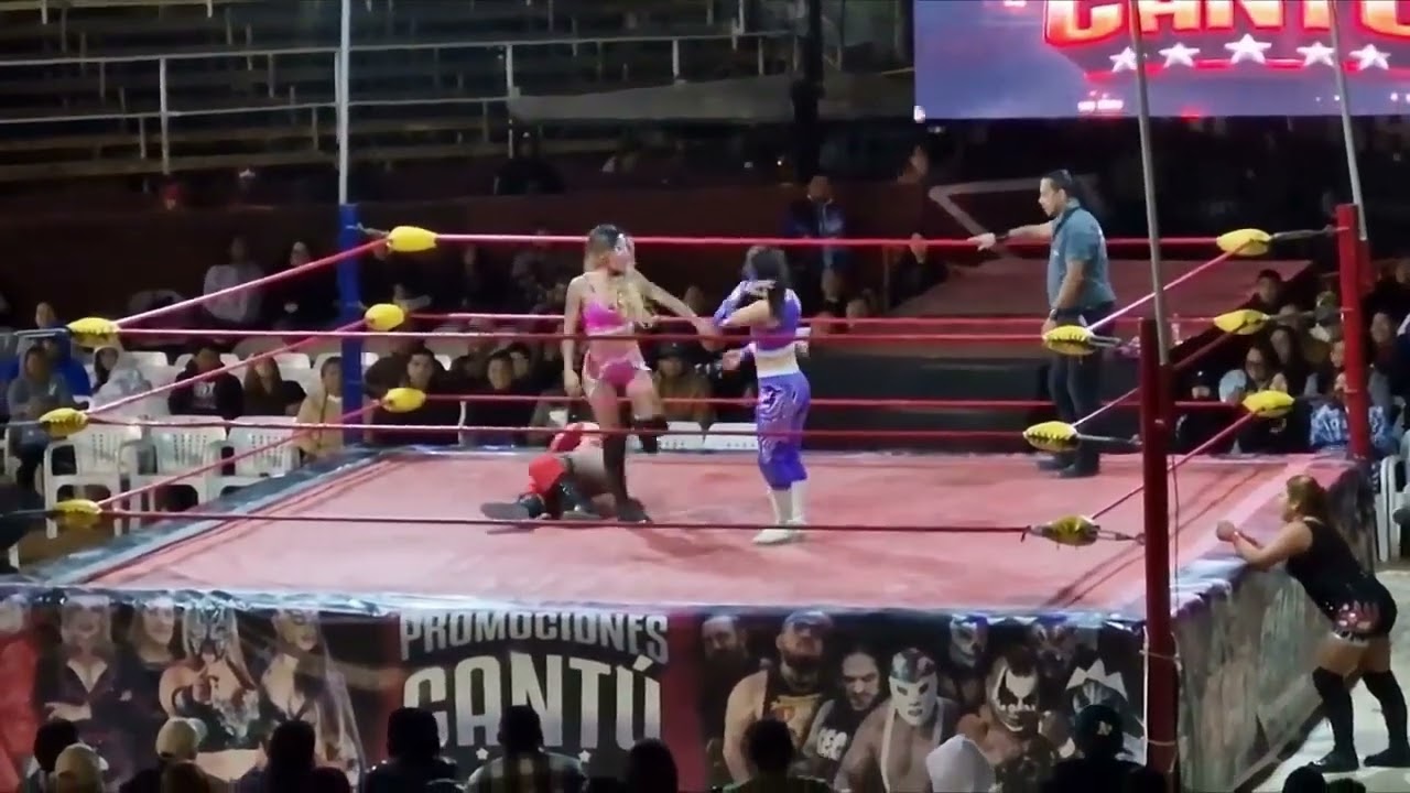 [5] Baby Love & Miss Panther v Hija Karont & Aamazona [Plaza Toro, N.Laredo,Mexico] -16th March 2026