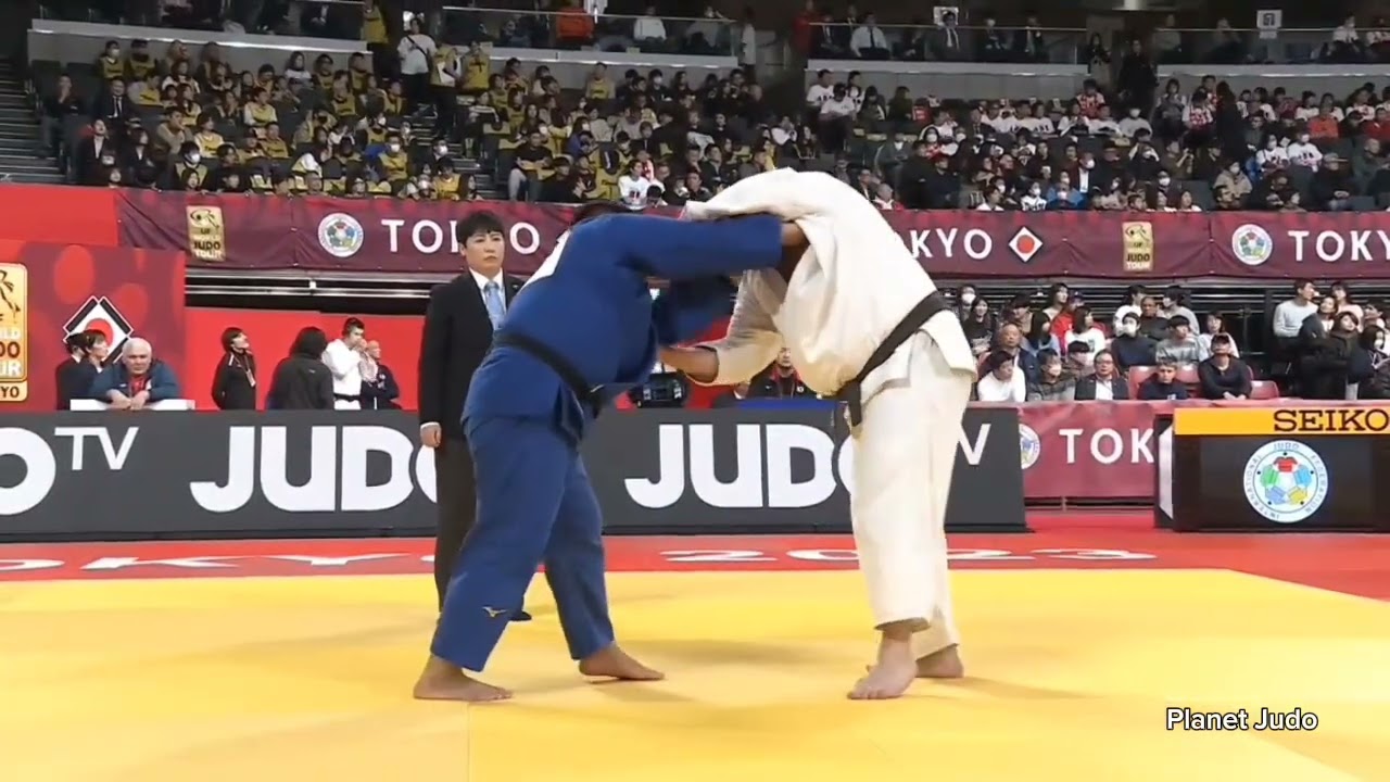 Levani MATIASHVILI 🇬🇪 🆚️ Io FUJIMOTO 🇯🇵 | четвертьфинал +100кг | Большой Шлем Токио 2023