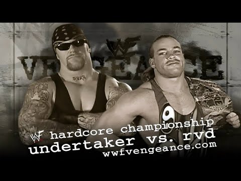 The Undertaker vs Rob Van Dam Vengeance 2001 Highlights