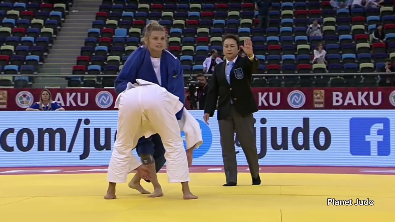 Larissa PIMENTA 🇧🇷 🆚️ Alesia KUZNETSOVA 🇷🇺 | 1 раунд/-52кг | Большой Шлем Баку 2023