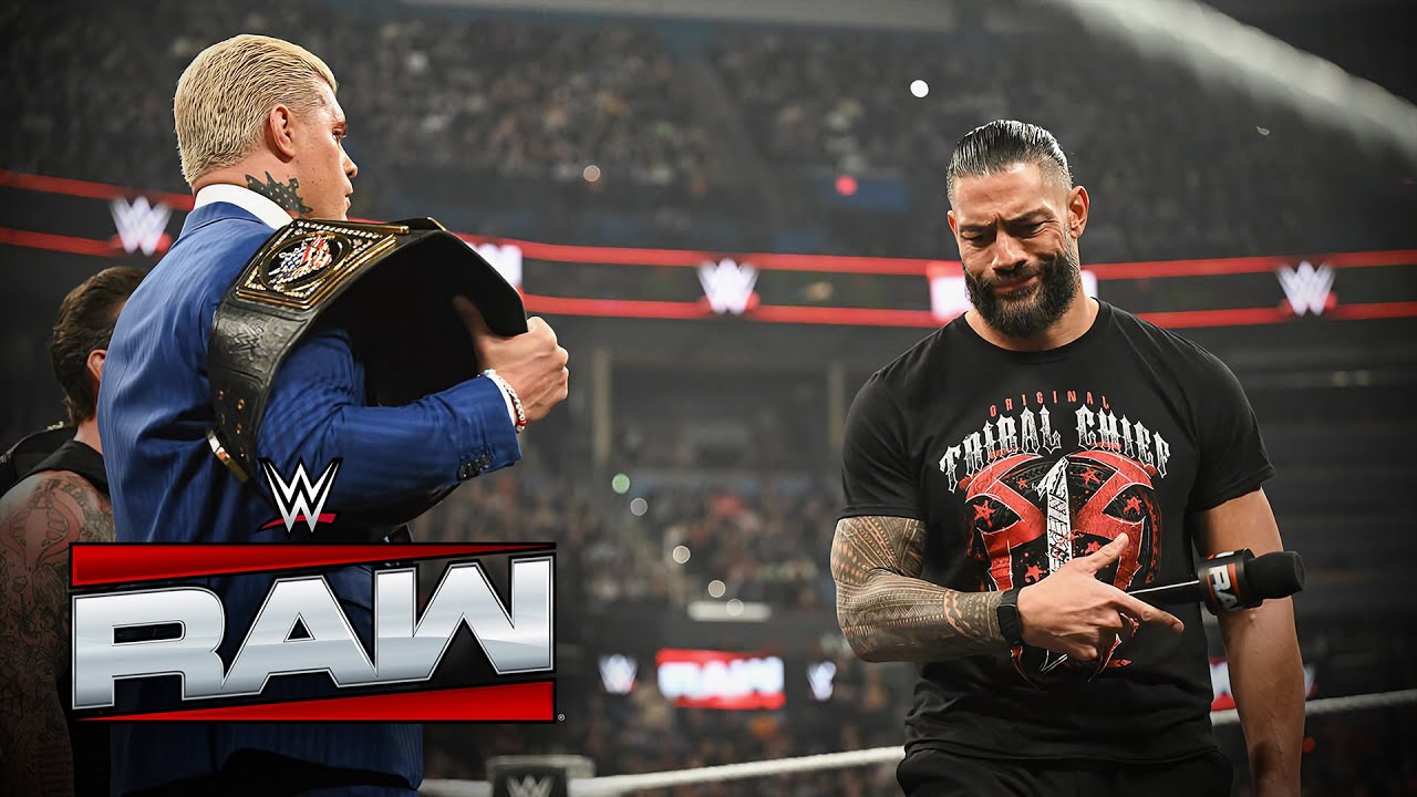 الخلاف مستمر بين رومان رينز وكودي رودز وسي ام بانك – راو ٢٤ نوفمبر ٢٠٢٥