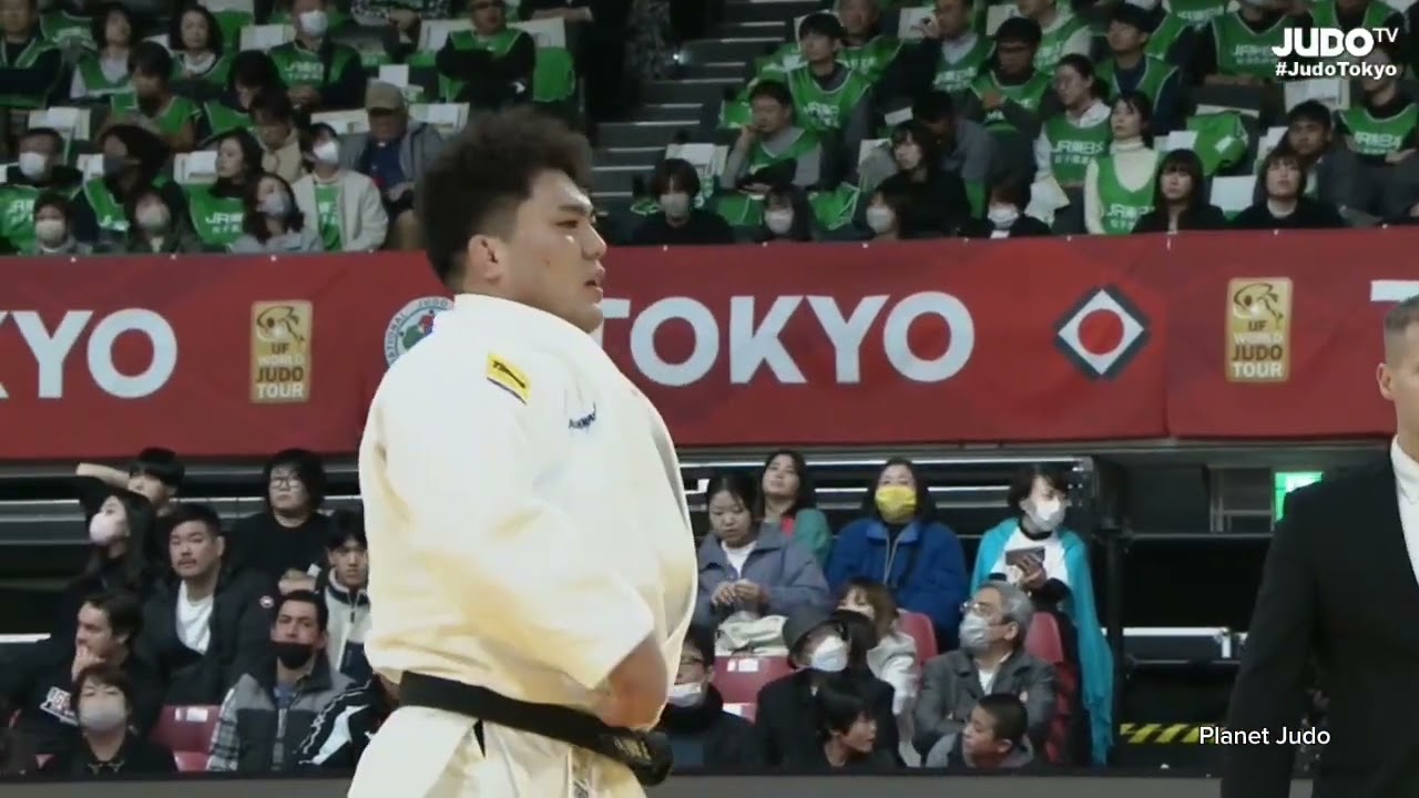 Hyoga OTA 🇯🇵 🆚️ Akira NAKAJIMA 🇺🇬 | 1/8 финала/+100кг | Большой Шлем Токио 2025