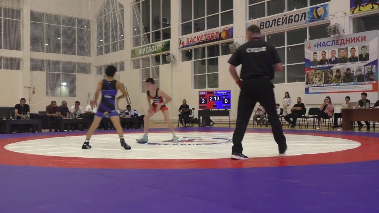 44 кг Адам Шадов - Хасбула Гасанов