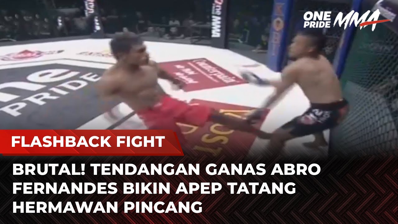 KAKI PINCANG! Abro Fernandes vs Apep Tatang Hermawan | Flashback Full Fight One Pride MMA