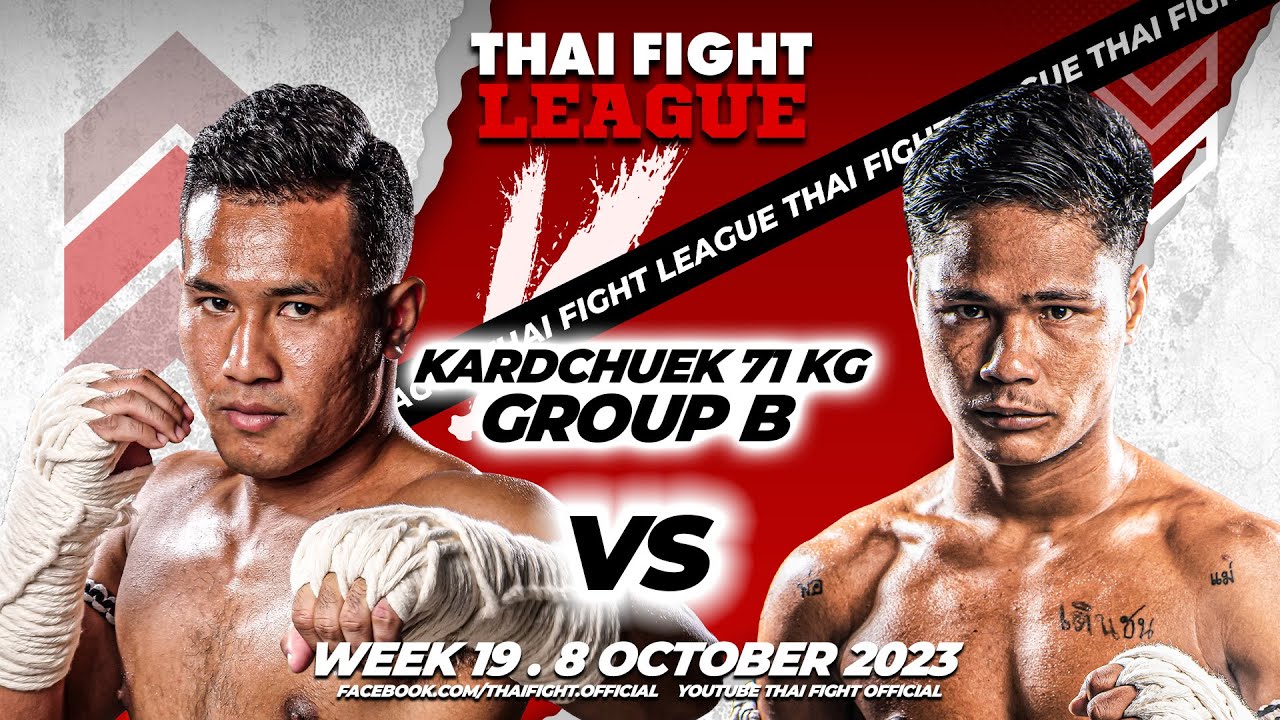 Chalarmdam VS Worachaklek | KARD CHUEK 71KG | GROUP B | THAI FIGHT LEAGUE #19