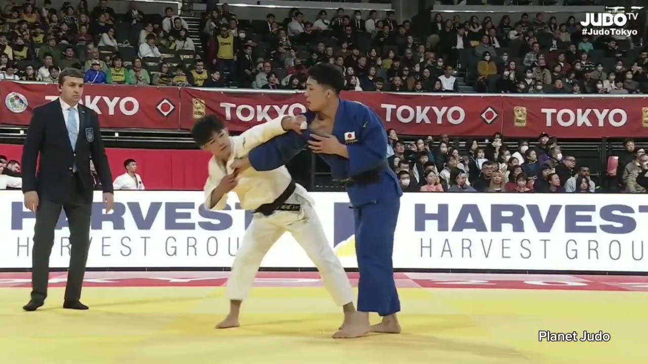 Shinsei HATTORI 🇯🇵 🆚️ Kairi KENTOKU 🇯🇵 | полуфинал/-66кг | Большой Шлем Токио 2025