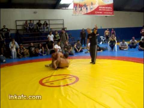 "El fuerte" Barzola (Team Hector Iberico) x Daniel Diezcanseco (Guigo-Jiu JItsu) Final 75 kg.