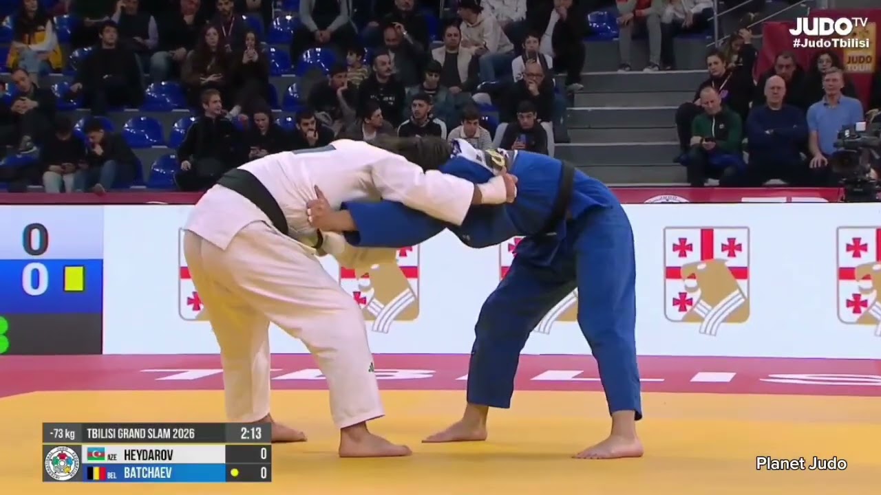 Hidayat HEYDAROV 🇦🇿 🆚️ Zelemkhan BATCHAEV 🇧🇪 | 1/16финала /-73кг | Большой Шлем Тбилиси 2026