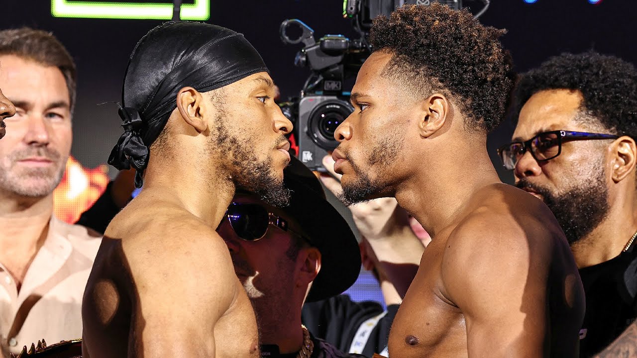 Devin Haney vs Brian Norman Jr • FULL WEIGH IN & FACE OFF | DAZN Boxing