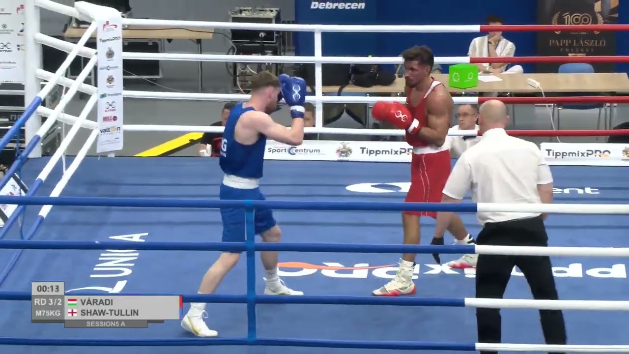 Kyle Shaw-Tullin (ENG) vs. Sándor Váradi (HUN) Bocskai István Memorial 2026 QF's (75kg)