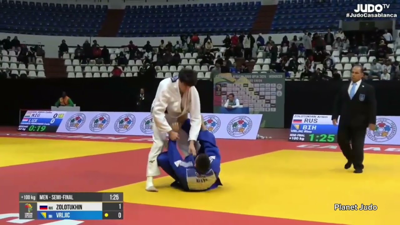 Artem ZOLOTUKHIN 🇷🇺 🆚️ Rino VRLJIC 🇧🇦 | полуфинал/+100кг | Кубок Африки Касабланка 2026