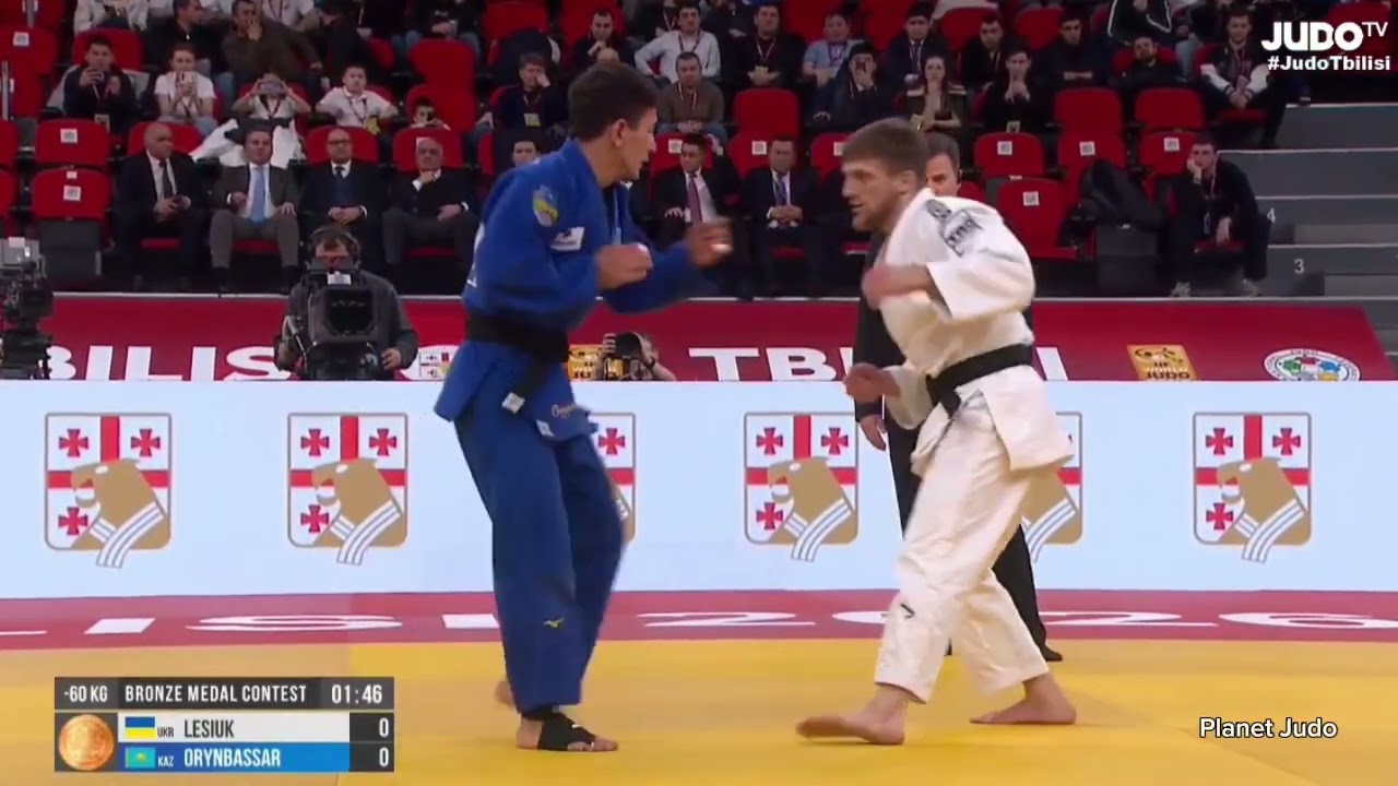 Artem LESIUK (UKR) 🆚️ Talgat ORYNBASSAR (KAZ) | схватка за бронзу /-60кг | Большой Шлем Тбилиси 2026