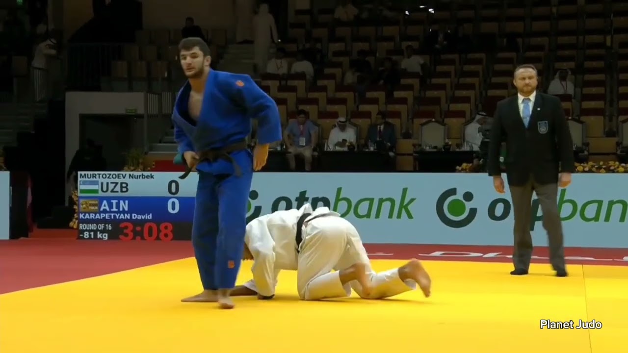 Nurbek MURTOZOEV 🇺🇿 🆚️ David KARAPETYAN 🇷🇺 | 3 раунд /-81кг | Большой Шлем Абу-Даби 2023