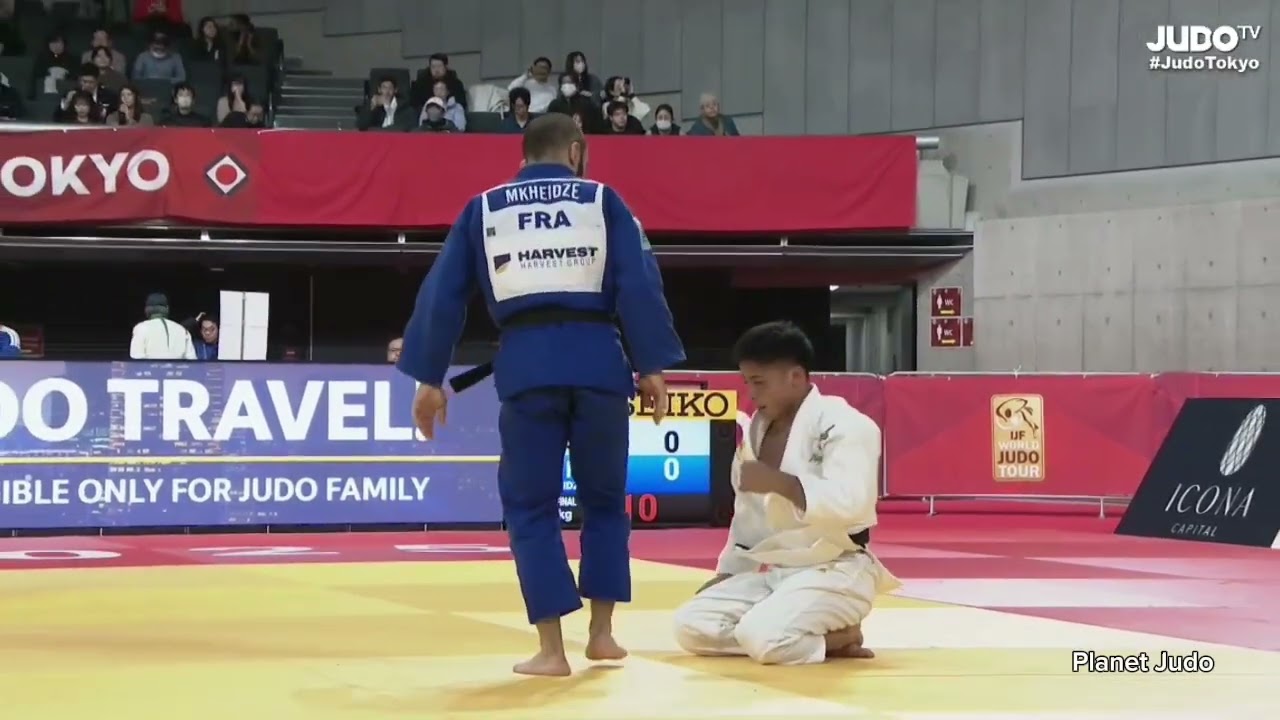 Hayato KONDO 🇯🇵 🆚️ Luka MKHEIDZE 🇫🇷 | полуфинал/-60кг | Большой Шлем Токио 2025