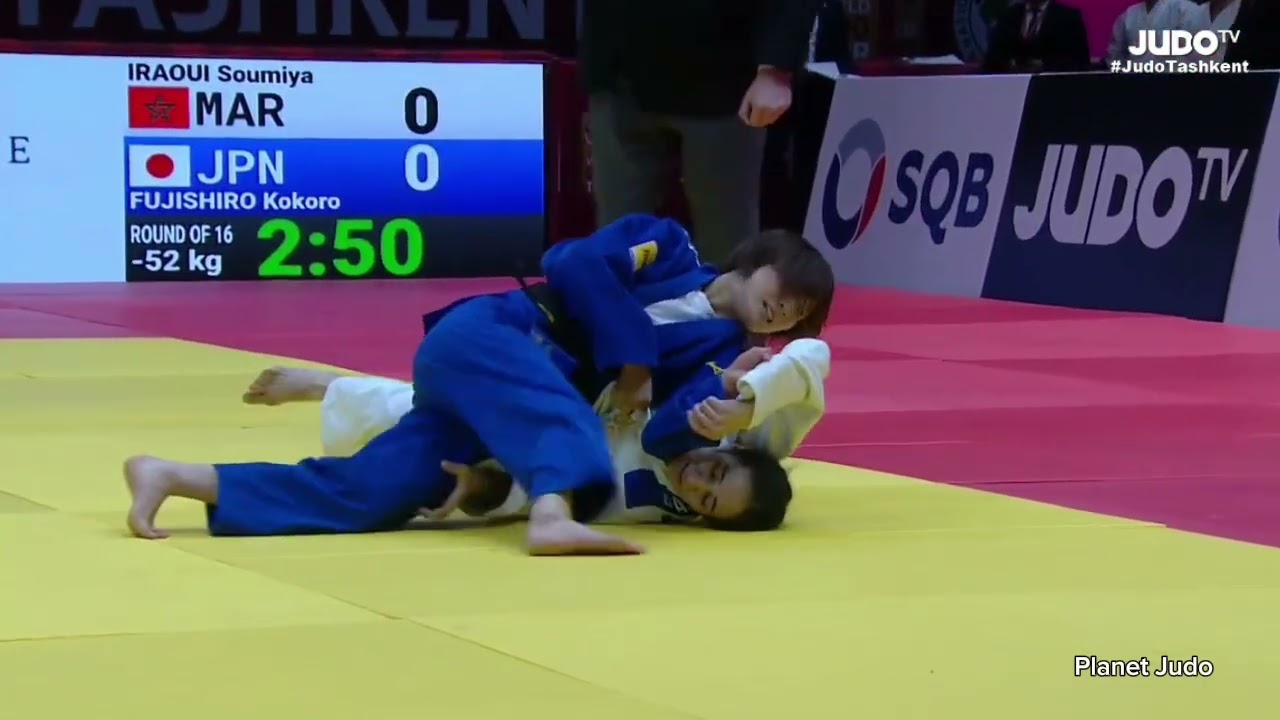Soumiya IRAQUI 🇲🇦 🆚️ Kokoro FUJISHIRO 🇯🇵 | 1/8финала/-52кг | Большой Шлем Ташкент 2024
